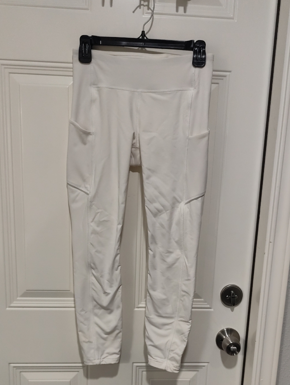 lululemon athletica White High-Rise Leggings with Side Pockets